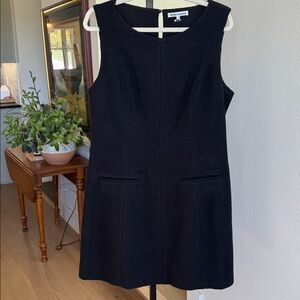Reformation Elegant Black Midi Dress Size 12